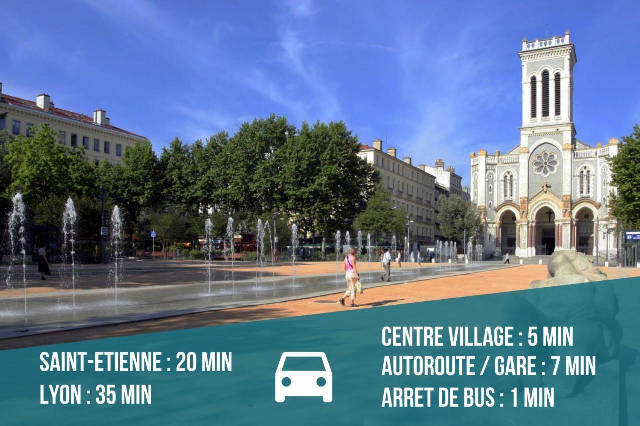 Kasa Home - Calme, Cosy, Wifi & Netflix Saint-Martin-la-Plaine المظهر الخارجي الصورة
